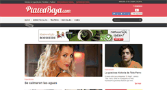 Desktop Screenshot of plateabaja.com